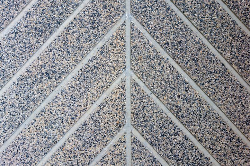 A non-slip floor